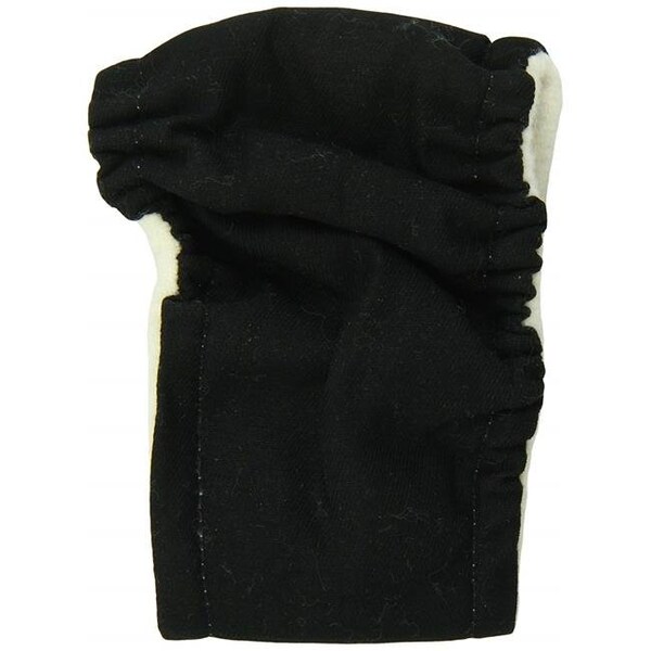 Seasonals 41216BLK Washable Male Dog Belly Band; Black - Extra Large 41216BLK - main